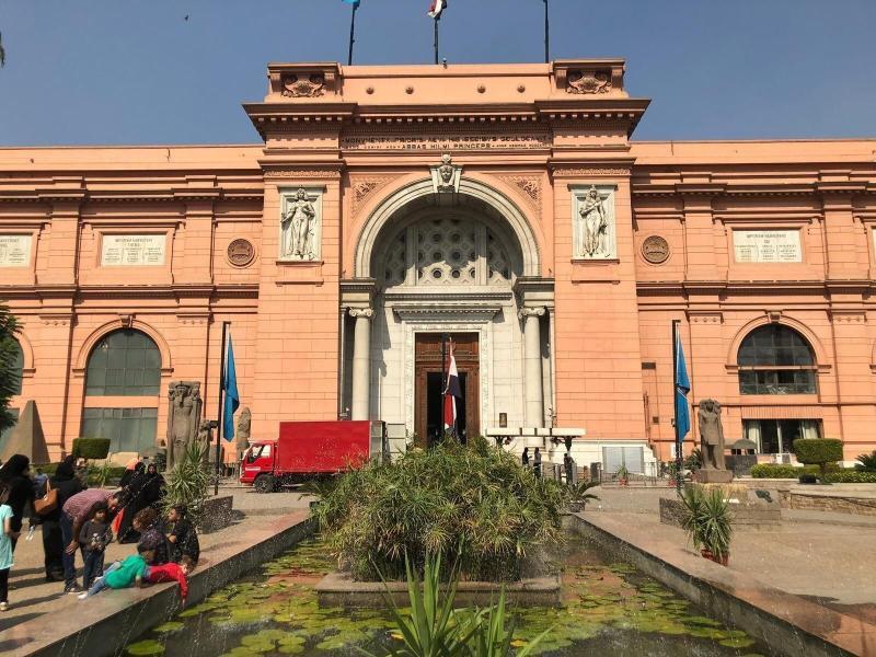Grand Nile Plaza Hotell Kairo Exteriör bild